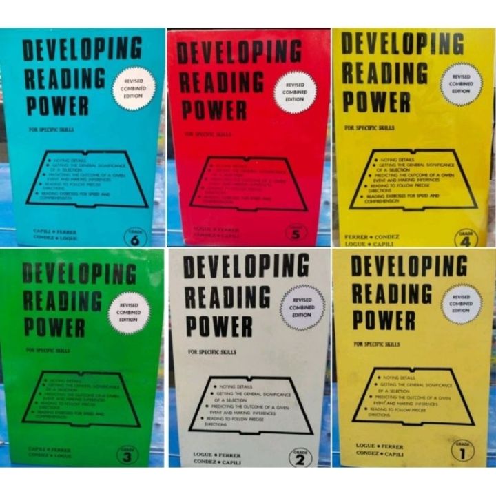 DEVELOPING READING POWER 1,2,3,4,5,6 by Condez & Capili + | Lazada PH
