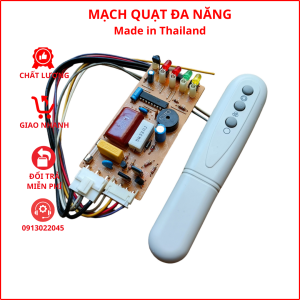 Mạch điều khiển ứng dụng lắp cho các loại quạt hàng Thái chất lượng cao.