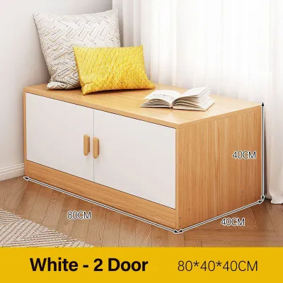 KEKEE Cabinet Storage Bay Window Locker Seat Balcony Locker Cupboard Loker Tingkap Teluk Boleh Duduk Cabinet Bench Kabinet 飘窗柜
