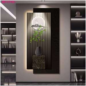 Himalaya Painting 50cmx100cm Deer Stone Abstract Design Matte Type with Frameless Decorative Wall Digital Painting Waterproof
