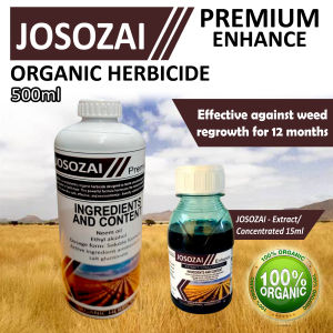 JOSOZAI ORGANIC JAPAN  HERBICIDE 500ML FOR ALL TYPES OF GRASS