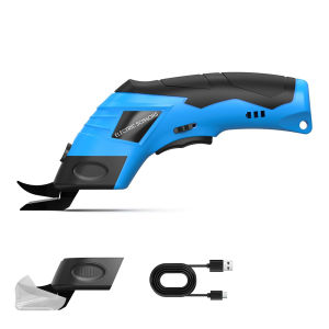 MOKETA Handheld Wireless Electric Scissors Fabric Leather Cardboard Automatic Cutting Tool