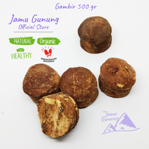 Getah Gambir Kering Murni 500gr - Asli Sumatra