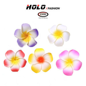 [ชุด 5 ชิ้น] ผู้หญิง 6 ซม. กิ๊บผมไข่ดอกไม้รูปร่างเล็กและสะดวกสบายมี 5 สีให้เลือก