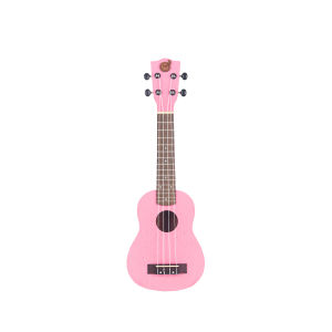 Ukulele Soprano Mandalika Pink UK-21PK Fullset Include Softcase