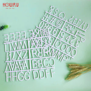 HOW.R.U | 5cm - Huruf Tambahan Jumbo Letter Board / Papan Nama Bayi / Menu Cafe / Properti Foto