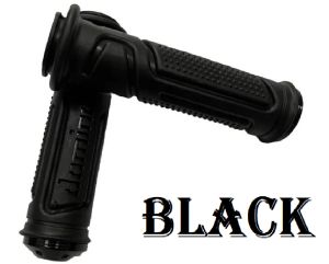SUZUKI V-strom MOTORCYCLE DOMINO HANDLE GRIP SMOOTH RUBBER WITH ALLOY BAR END UNIVERSAL ACCESSORIES