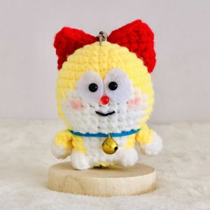 Móc khóa Doreamon Dorami mini handmade - móc khóa len