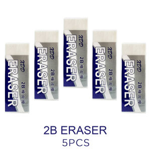 5/10 pcs/pack 2B EraserWhite ErasersExam eraserFor SchoolStationery supplies HEIM