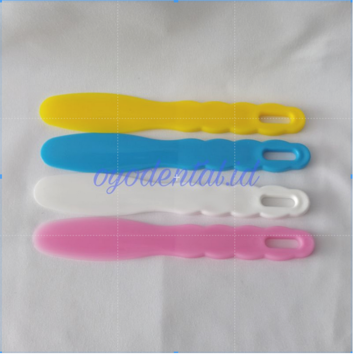 Dental spatula gips alginate alginat plastik / spatula gipsum mixing