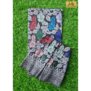 Sampin Sedondon Premium 3D Dewasa 2.25M & Budak Saiz XS to XXL Siap Jahit Samping Songket Raya