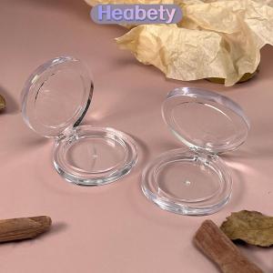 Heabety กล่องใส่อายแชโดว์ทรงกลมสำหรับผู้หญิงกล่องใส่อายแชโดว์ที่บลัชออน