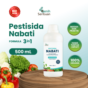 Benih Seribuan - Pestisida Nabati Organik 500mL Pekatan untuk Semua Hama Tanaman