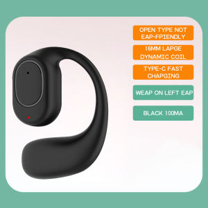OWS KY2 Single-ear Earbuds Bluetooth Wireless Earphone Big Capacity Battery with 10H Playback Time Touch Control On Ear Business Sport Music Headset