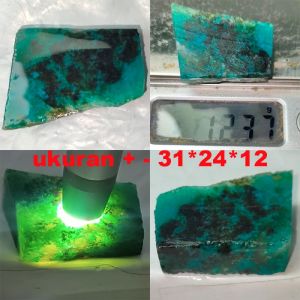 natural batu bacan doko super kristal bodyglass dikirim sesuai foto varian dan video kode169