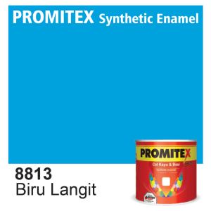 (0.8 KG) Cat Kayu & Besi (Sintetis) PROMITEX Synthetic Enamel