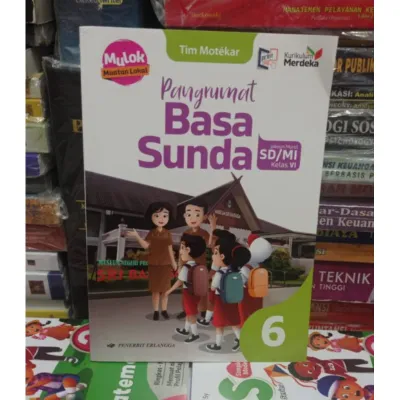 Buku Pangrumat Basa Sunda kelas 6 SD/MI Kurikulum Merdeka