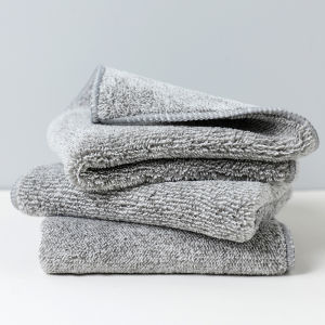 TALENTIN 30CM X 30CM Bamboo Charcoal Microfiber Towel Kitchen Towel Thickened Water Absorbent Dish Cloth No Shedding Hand Towel Car Towel Tuala Dapur