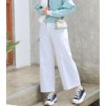 CELANA KULOT JEANS TERBARU WANITA-KULOT JEANS-CELANA PANJANG WANITA-CELANA KULOT LEBAR OOTD WANITA TERBARU DAN TERKINI. 