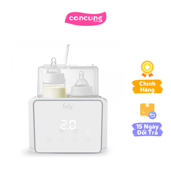 Máy Hâm Sữa Tiệt Trùng Điện Tử Duo 3 Fatzbaby Fb3093Vn
