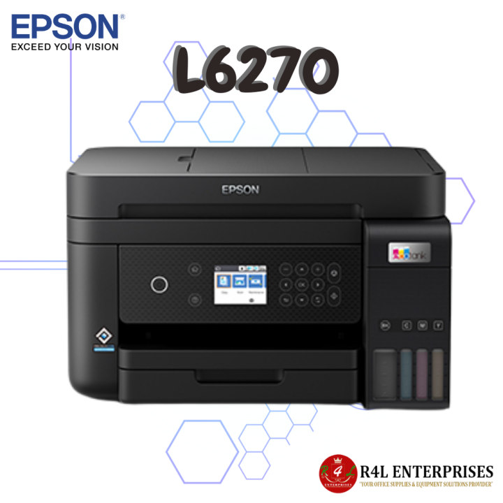 Epson EcoTank L6270 A4 Wi-Fi Duplex All-in-One Ink Tank Printer with ...