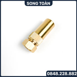 Béc Rửa Xe Tăng Áp Đồng Thau Đầu Phun Nước Điều Chỉnh Rửa Xe Vệ Sinh Sân Vườn Ren Ngoài 21