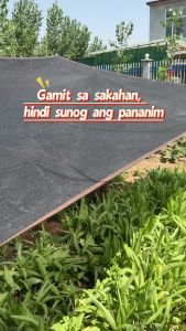 Makapal Sun Shade Net for Car Garage Outdoor Anti-Araw Cooling Brown & Black Free Rope
