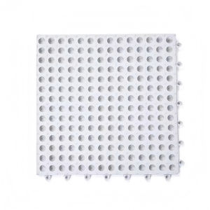 2/4/6pcs 30*30 cm Waterproof Bathroom Shower Mats Non-slip Plain Stitching Plaid DIY Cuttable Roll Floor Hollow Splicing Pads Bathroom spliced with non-slip mats kitchen hollow water-proof mats Household Anti-falling foot pad