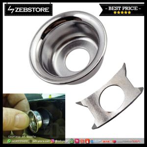 Jack Plate Cup Telecaster Chrome
