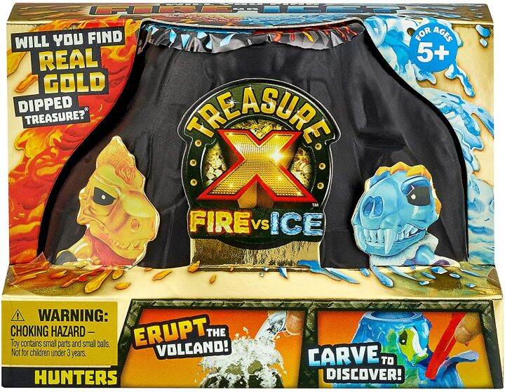 TREASURE X SERIES 4 FIRE VS ICE HUNTER PACK ORIGINAL HOT TOYS