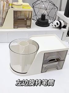 【SG Stock】Drawer Organizer Desk Organiser/ Pen Holder/ Desktop Storage Box/ Pencil Holder Stationery Holder