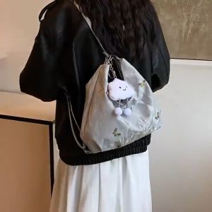 Mishilei Butterfly Women Handbag Multi-purpose Shoulder Bag Backpack Tote Purse Soft Leather Large Capacity