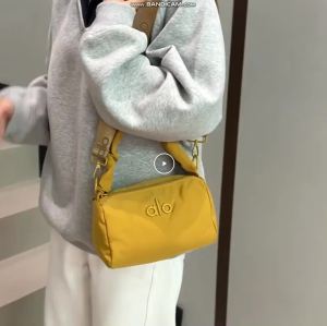 Ultra Light Waterproof NylonFlap Crossbody Bag Six Solid Color Options Adjustable Wide Printed Strap Front Flip Pocket Ladies Daily Sling Bag