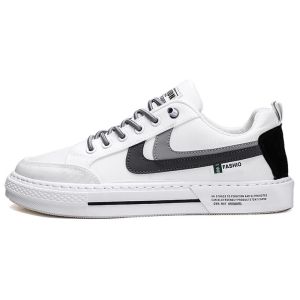 Keeping Sepatu Pria Putih | Sepatu Casual Distro |  Sepatu Sneakers Cowok Kasual  |  White Men Sport Shoes Trendy Style KSC112