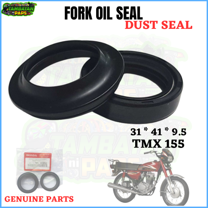 AHL Front Fork Shock Oil Seal And Dust Seal Set 39mm X 52mm X 11mm For Honda VT700C Shadow 1984-1987 / CB650SC Nighthawk 1983-1985 / GL1100I Gold Wing
