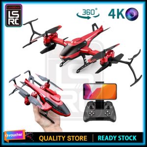 LSRC V10 Helicopter Remote Control 4K HD Camera with LED Night Light Four-axis Gift for Kids Toys