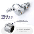 High-Quality Brass Exposed Urinal Flush Valve Construction Delayed Action Self-Closing Hand Push System Water-SavExposed Urinal Flush Valve. 