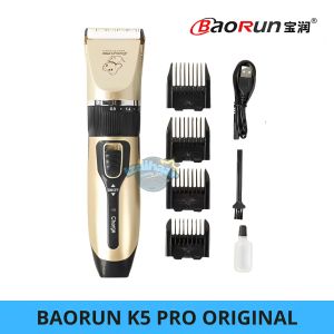 Baorun K5 Pro - Mesin Cukur Elektrik Hewan Multifungsi - Garansi 1 Tahun - Warna Champagne