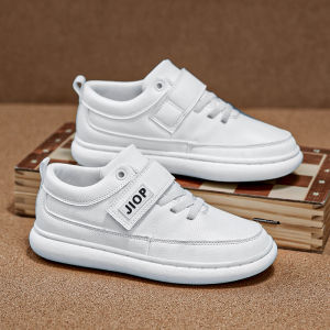 Ready Stock Black Shoes for Kids Boys and Girls Korea Sepatu Lelaki Hitam High Quality White Rubber Shoes for Kids Size 28-39