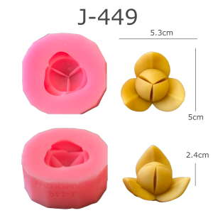 แม่พิมพ์ขนม ดอกลำดวน มีหลายไซส์ ทำขนมได้ J-449