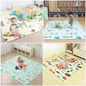 Playmat Bayi Karpet Lipat Matras Bayi Tikar Lipat Bayi 175 x 180cm Tebal 3mm (RANDOM)