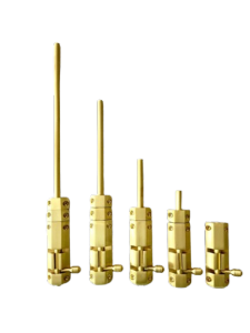 Chốt thau mai rùa-Chốt cửa đúc bằng đồng thau Ø10 dài 1T 1T5 2T 3T 4T