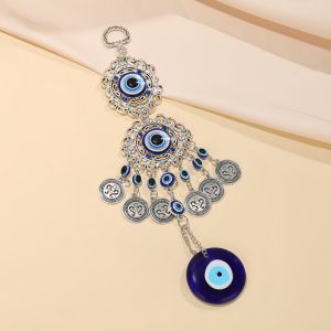 Creative Devils Eye KeyChain Backpack Car Pendant Key Holder Phone Charm Keyrings Home decor Gift