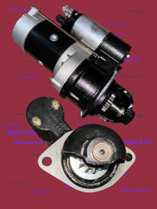 Đề 138Y cong 11 răng 12V cổ 82 tai tâm 120 phi răng 39 5.8KW lắp cho xe ô tô forsia 1 tấn các loại