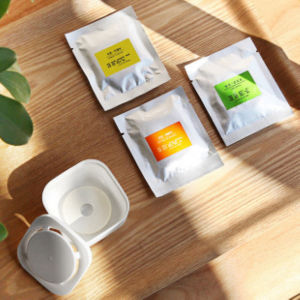 Wadah Pengharum Pewangi Ruangan Bulat Wadah Kapur Barus Wadah Deodorizer Pewangi Ruangan HM1039