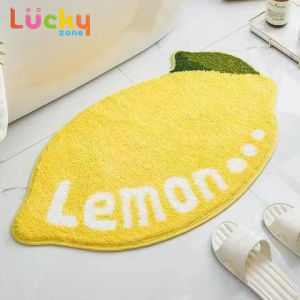LuckyZone Hot Special-shaped Fruit Floor Mat Household Carpet Door Mat Bathroom Flocking Absorbent Rug Kitchen Non-slip Carpets