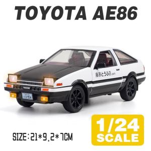 LEO 1:24 INITIAL D AE86 alloy model diecast car for kids toys for boys toys for kids cars toys hot sale Marys department store