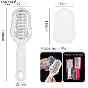 Professional Stainless Steel Callus Remover Foot File Scraper Pedicure Tools Dead Skin Remove for Heels Feet Care