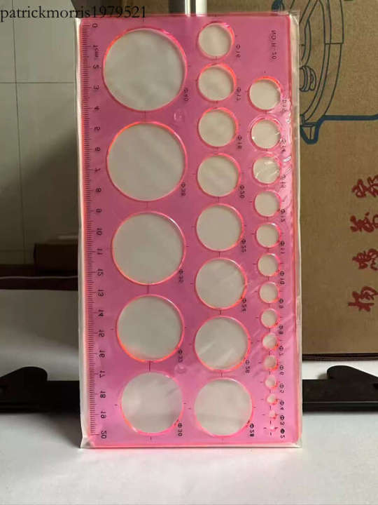 Circle Template, Hole Drawing Landscape Design, Circular Ruler, Small ...