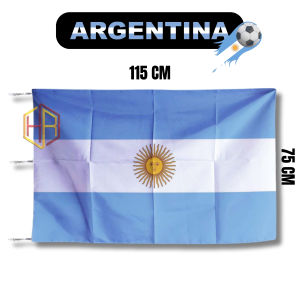 bendera argentina bahan peles grade A (3m)